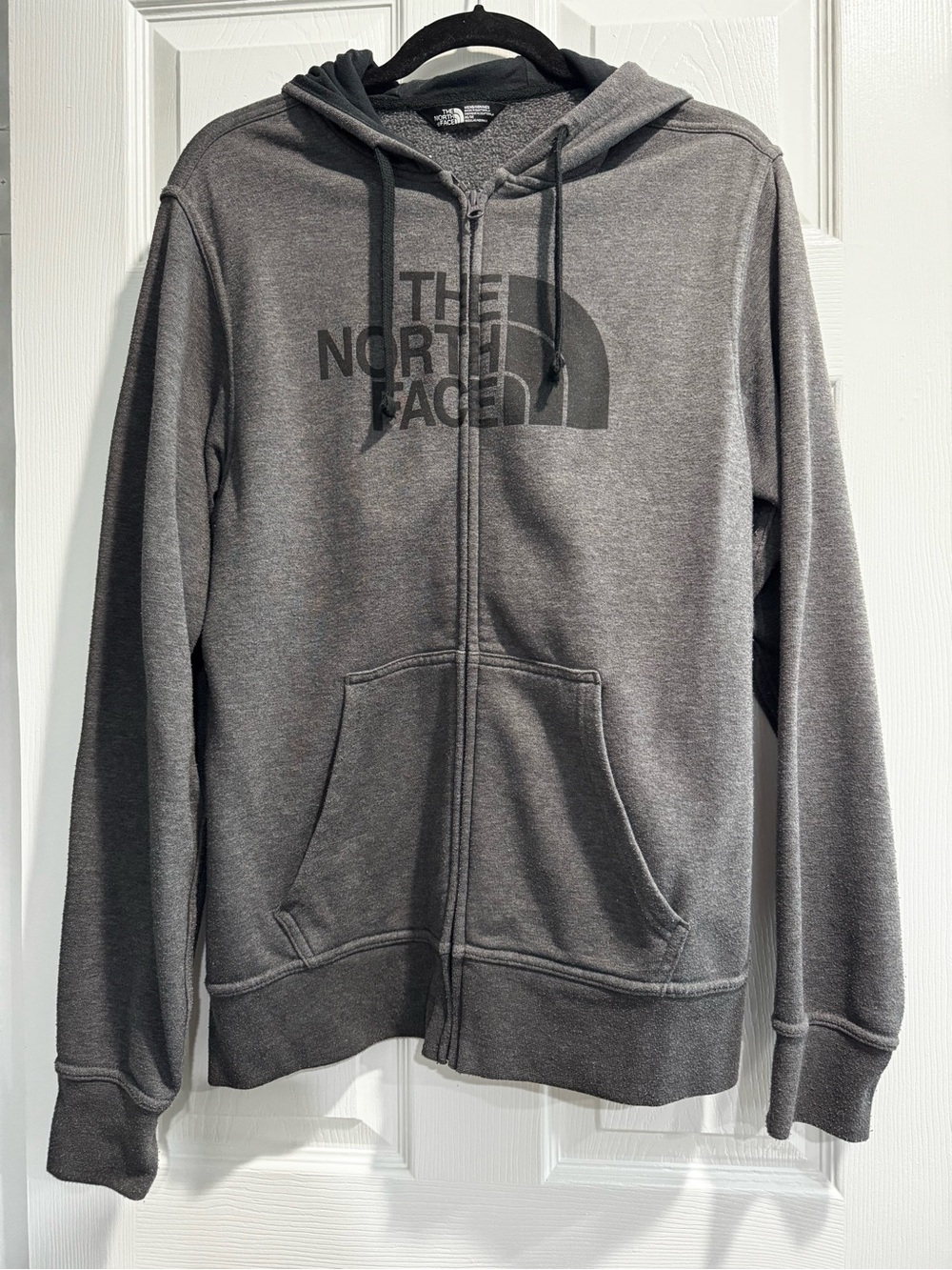 The North Face Charcoal Gray Full Zip Up Fleece